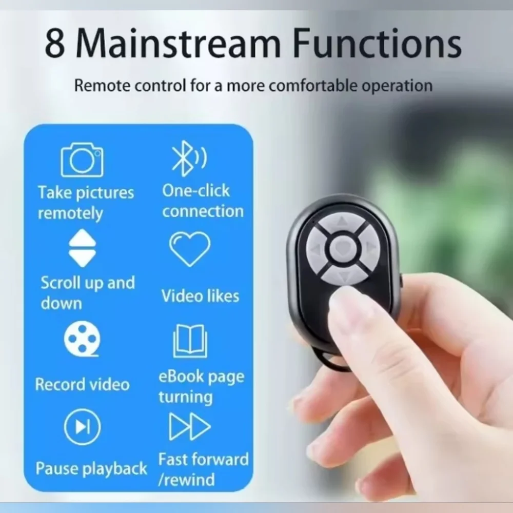 Black Bluetooth For iPhone, Xiaomi, Samsung. 8 Features - Picture 2 of 6